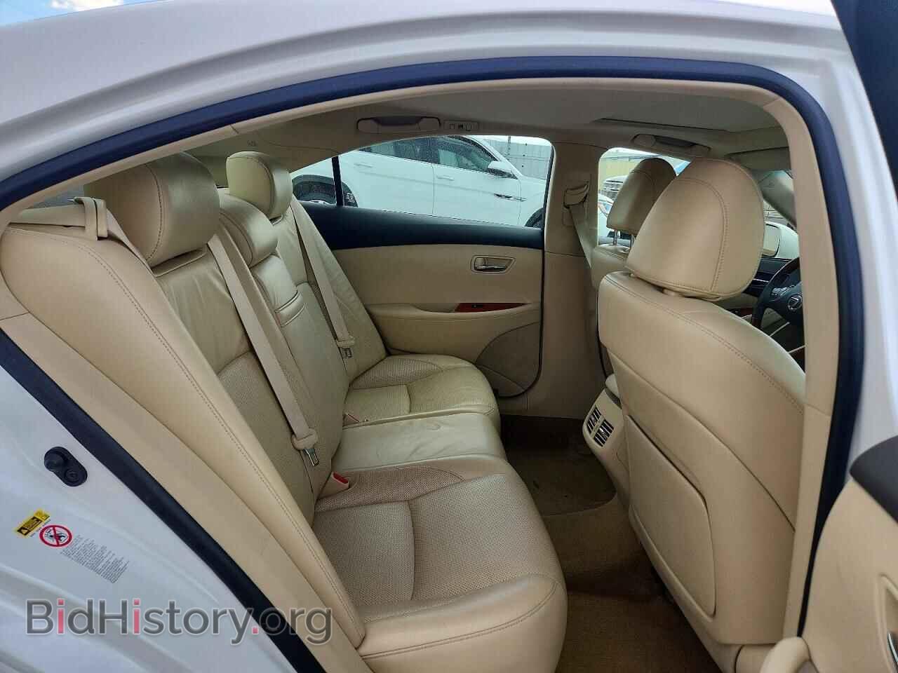 2012 LEXUS ES350 - VIN: JTHBK1EG7C2502008 - Photo 10