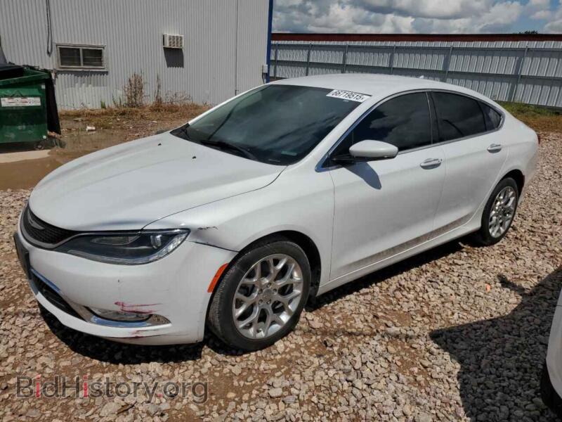 2015 Chrysler 200 C (VIN 1C3CCCEG3FN643258) — фото 1 из 12, Copart, повреждение: бок