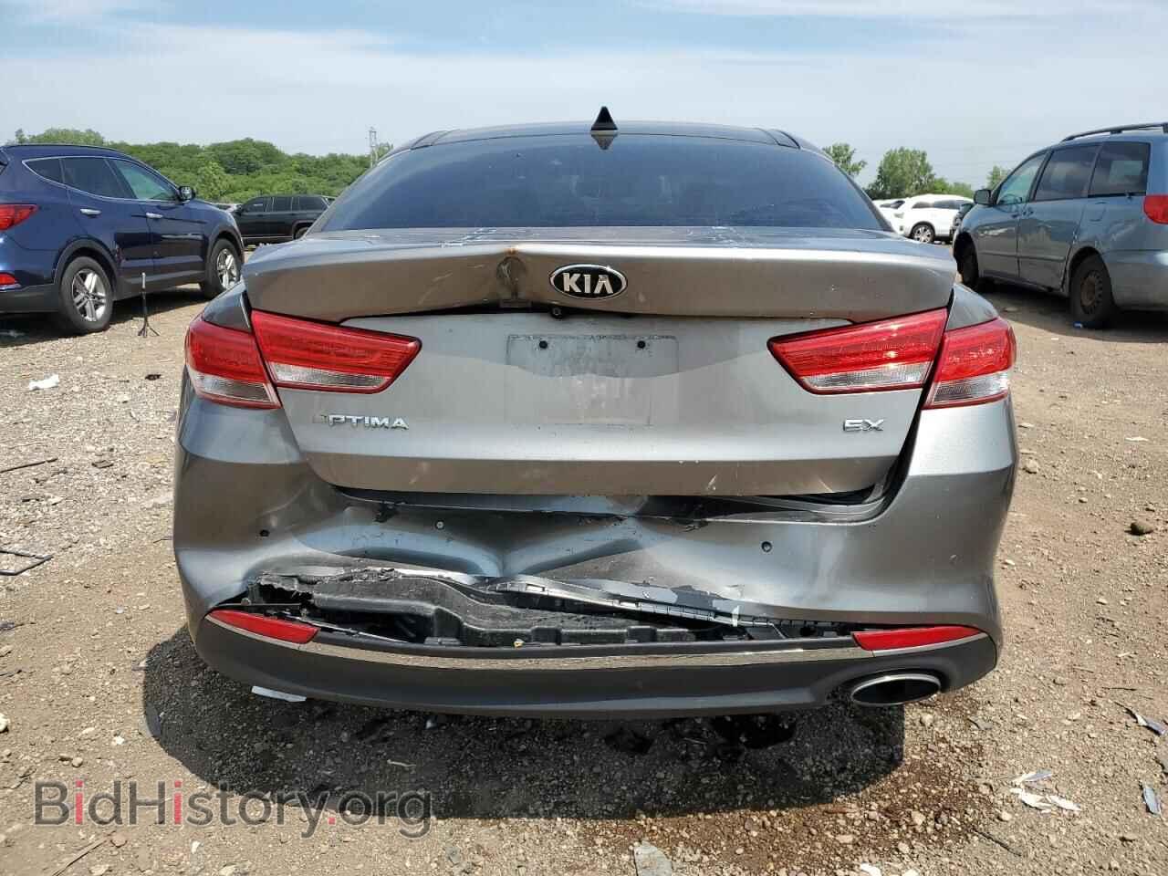2016 KIA OPTIMA - VIN: 5XXGU4L32GG011025 - Фото 6