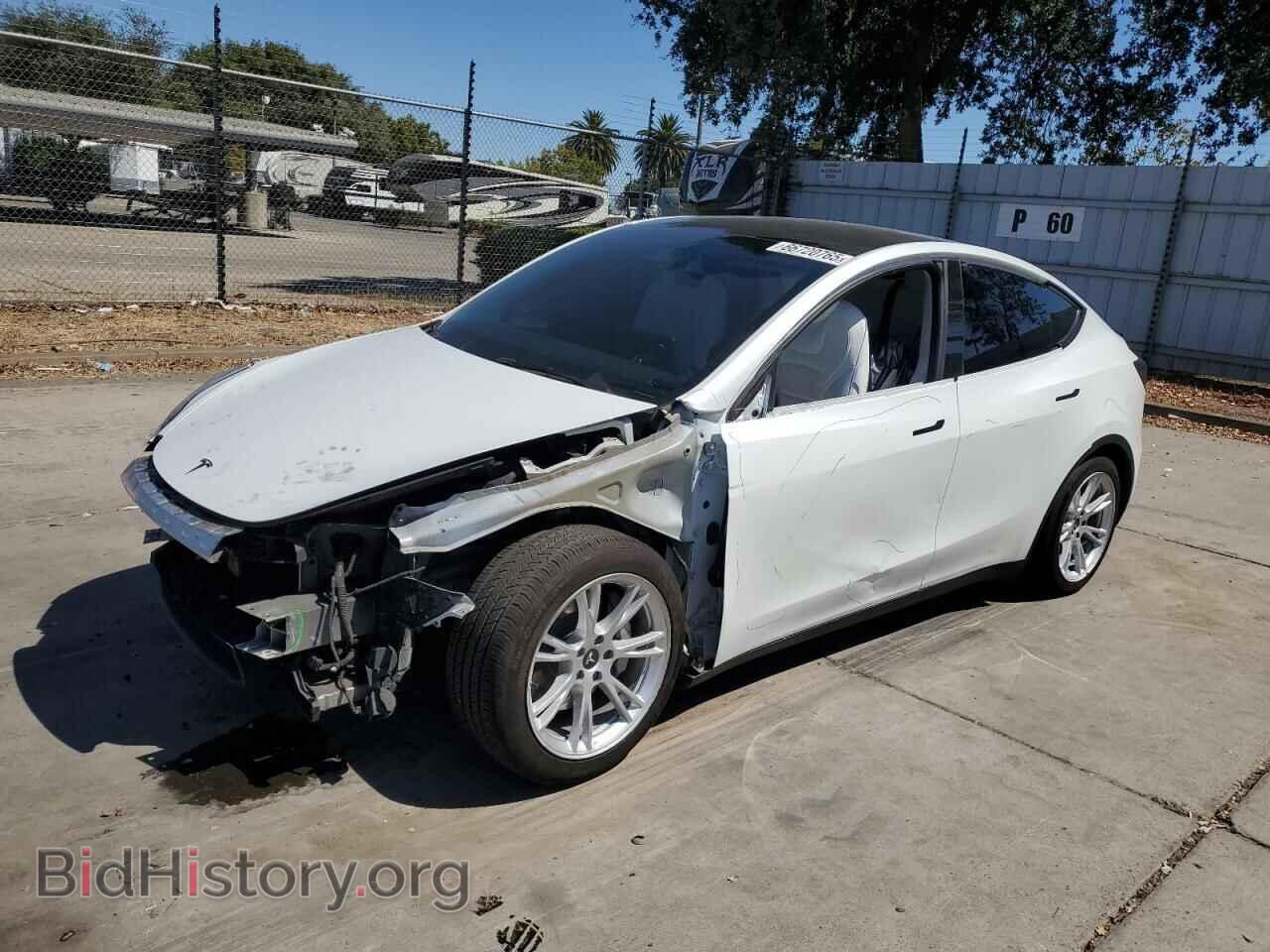 Фотография 7SAYGAEE9NF362977 - TESLA MODEL Y 2022