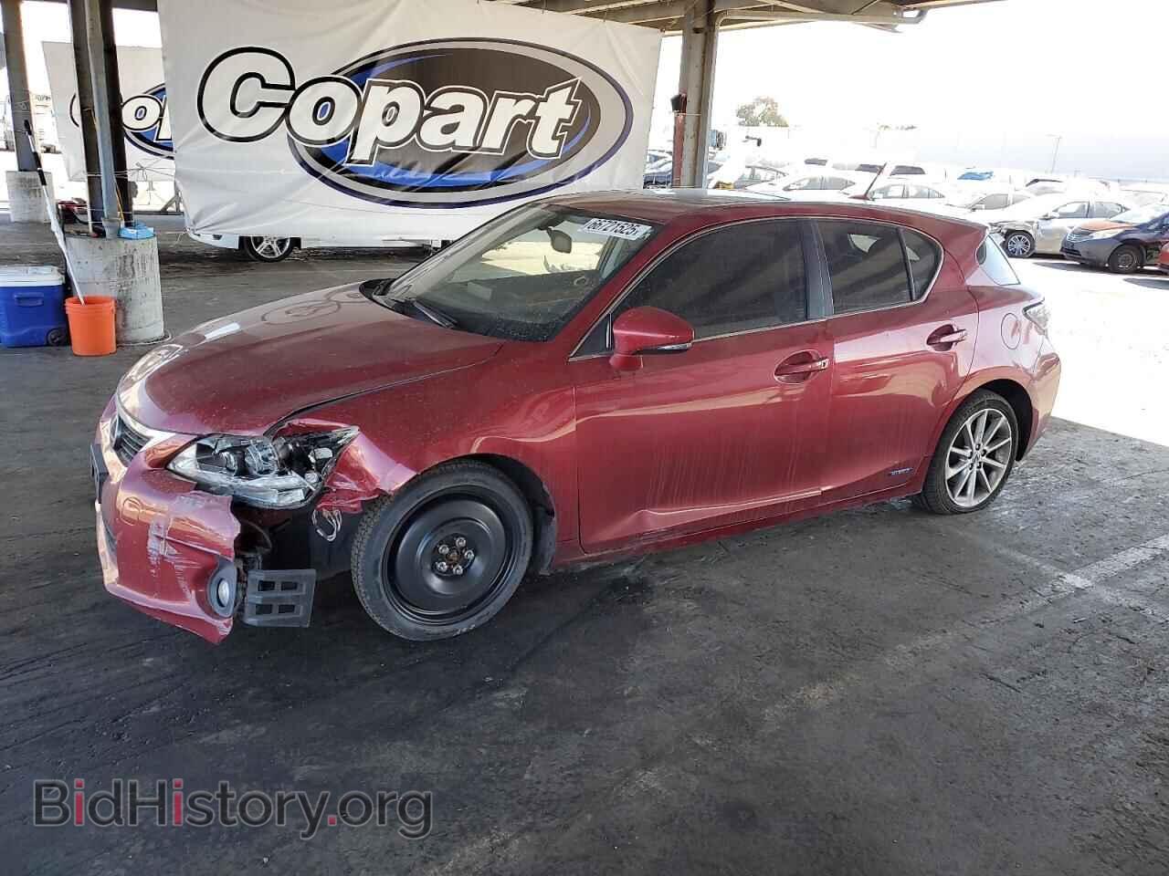Фотография JTHKD5BH9B2045134 - LEXUS CT 200 2011