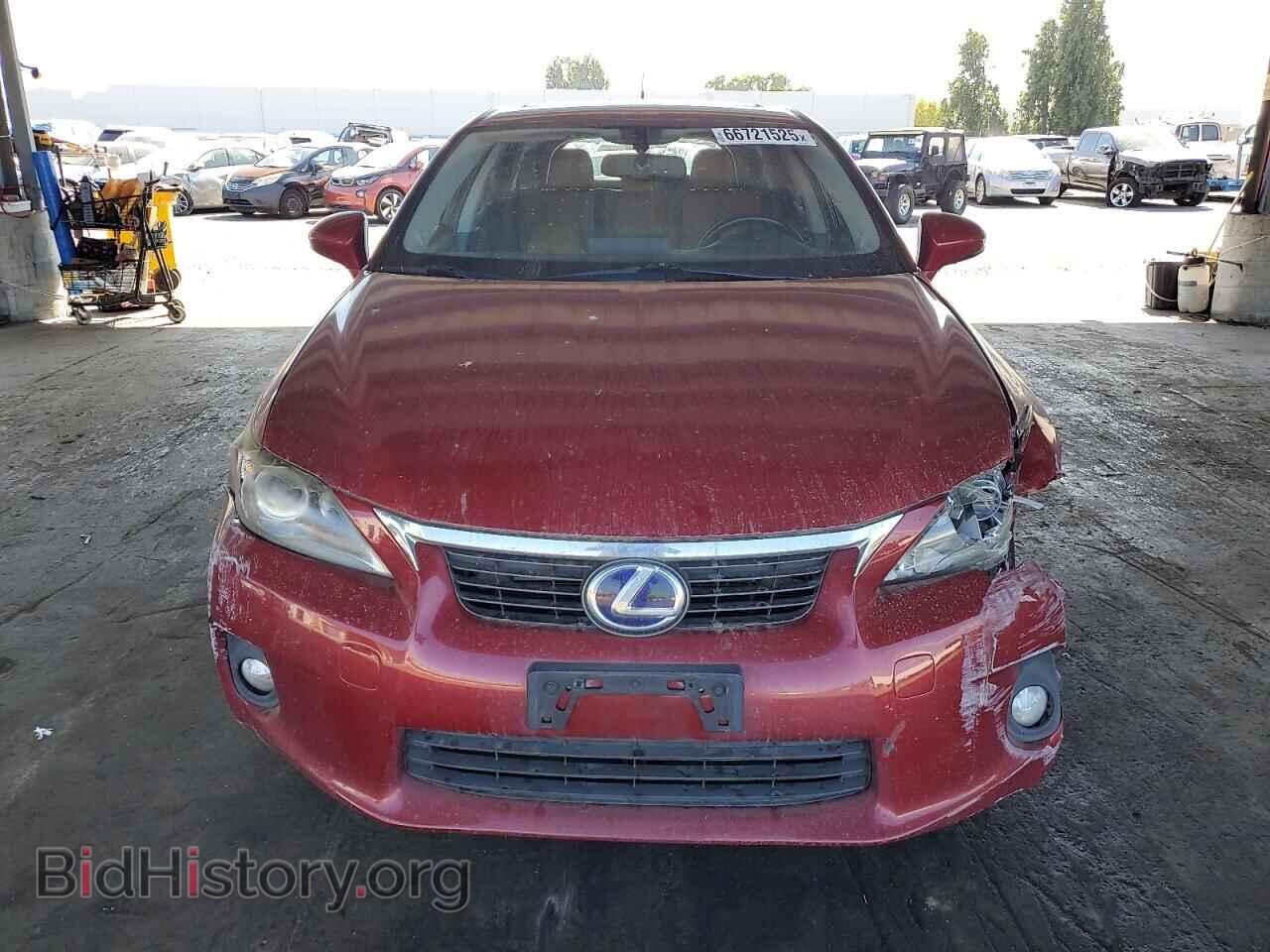 2011 LEXUS CT 200 - VIN: JTHKD5BH9B2045134 - Фото 5