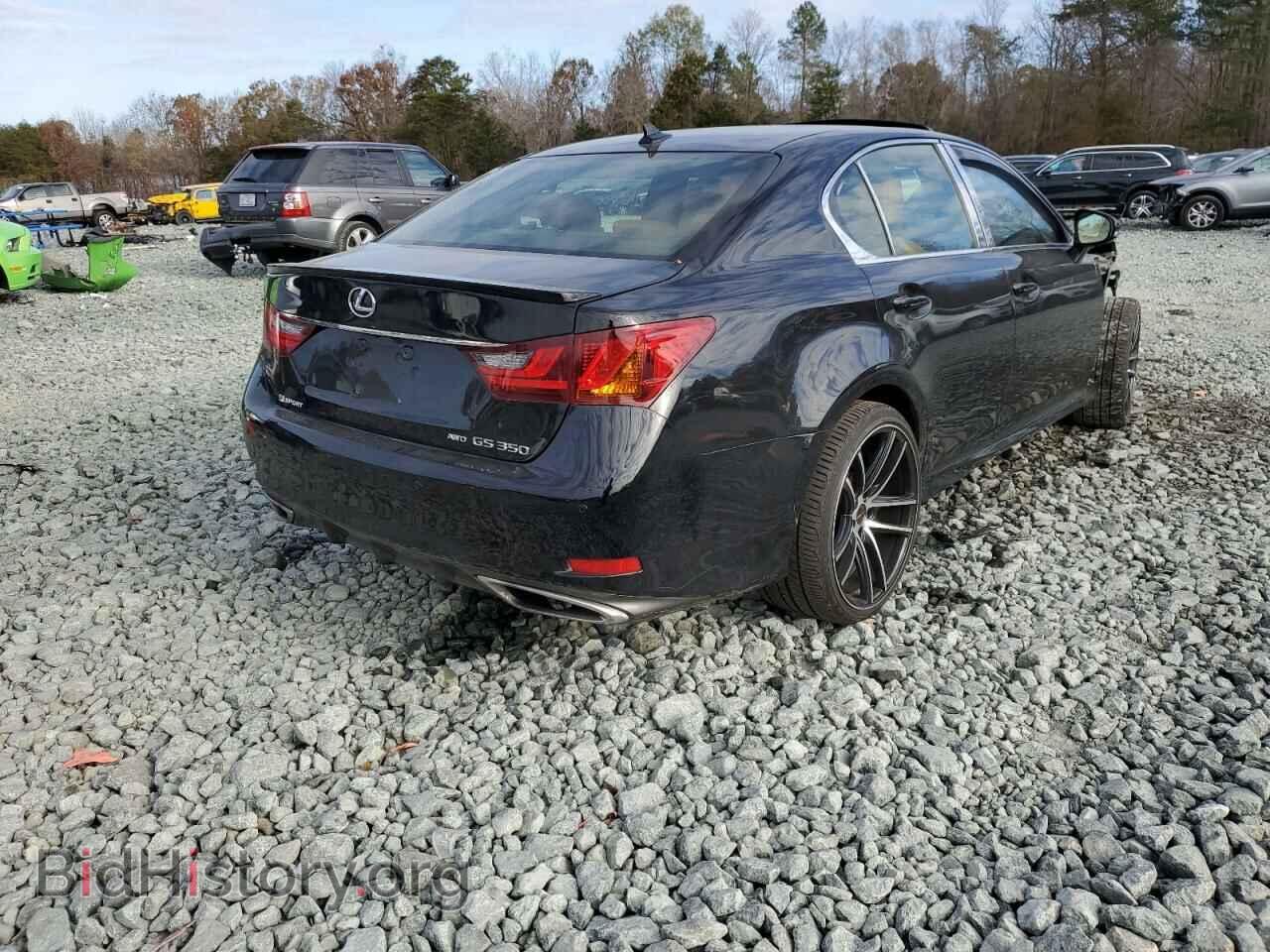 2013 LEXUS GS350 - VIN: JTHCE1BL5D5013541 - Фото 4