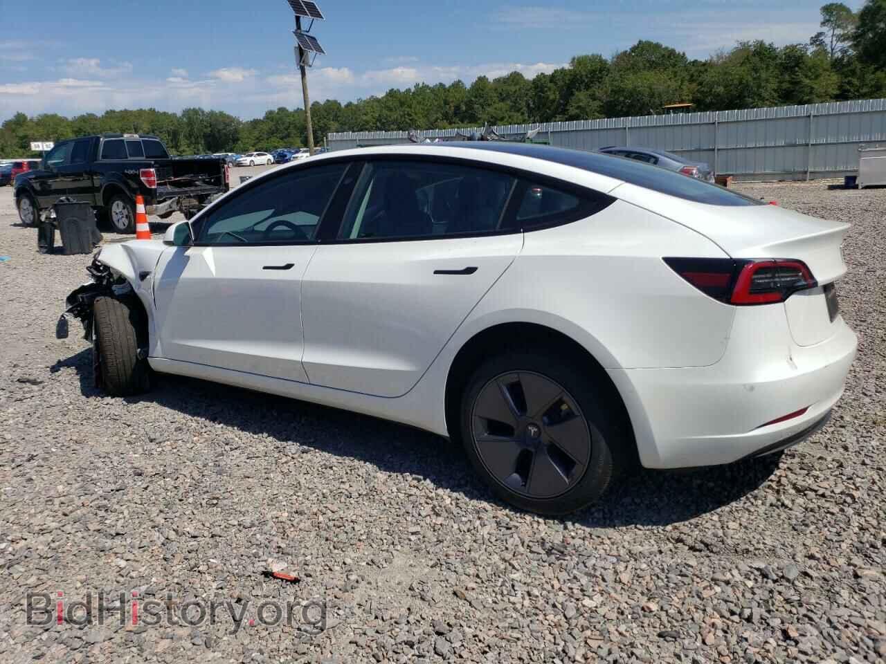 2022 TESLA MODEL 3 - VIN: 5YJ3E1EB2NF345747 - Фото 2