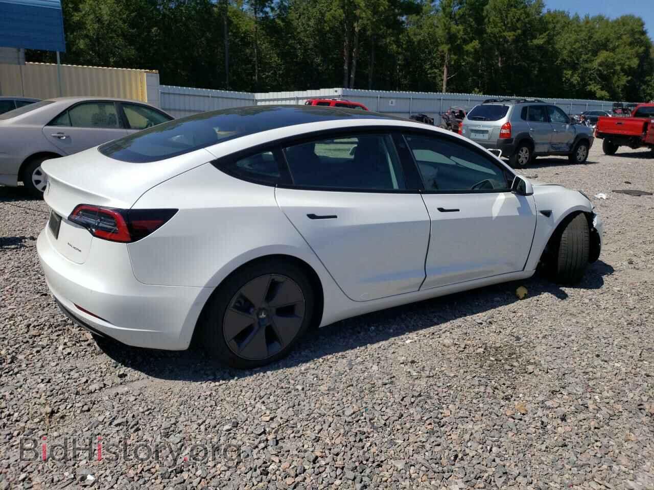 2022 TESLA MODEL 3 - VIN: 5YJ3E1EB2NF345747 - Фото 3