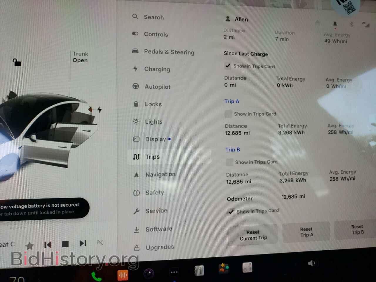 2022 TESLA MODEL 3 - VIN: 5YJ3E1EB2NF345747 - Фото 9