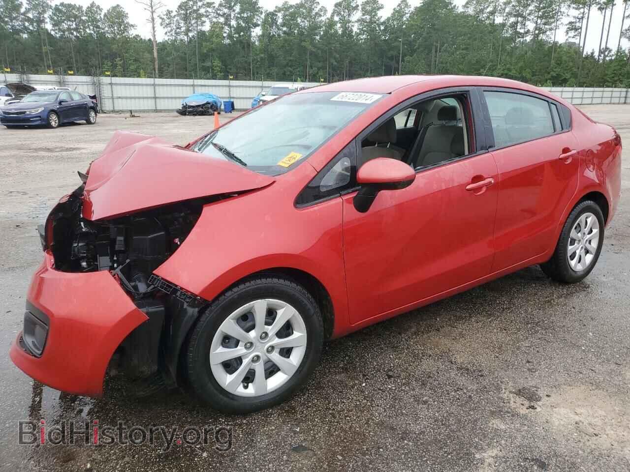 Фотография KNADM4A32F6506955 - KIA RIO 2015