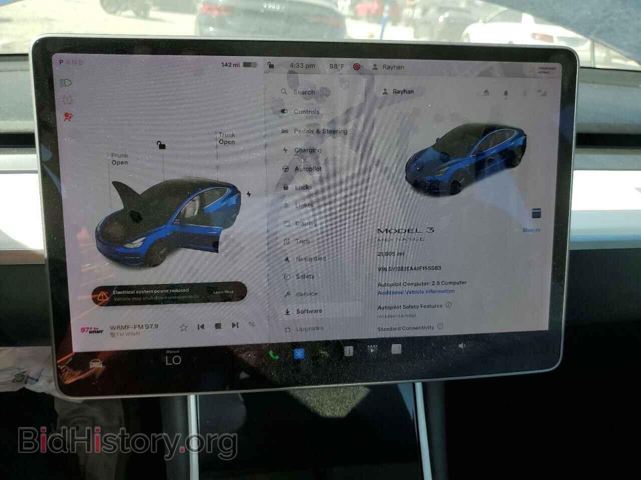 2018 TESLA MODEL 3 - VIN: 5YJ3E1EA4JF155563 - Фото 9