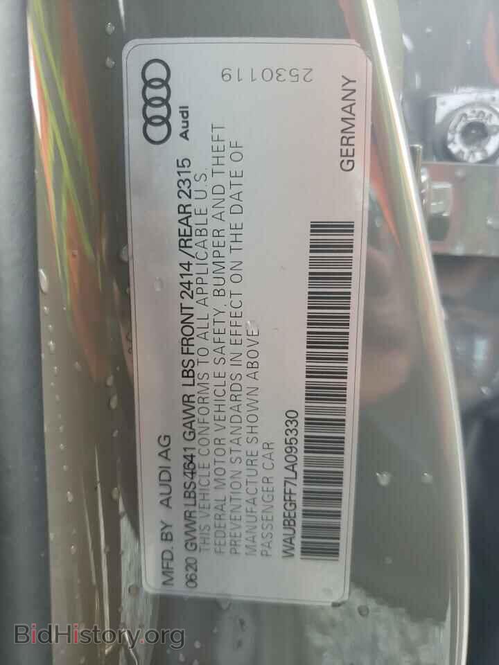 2020 AUDI A3 - VIN: WAUBEGFF7LA095330 - Фото 10