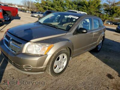 2008 Dodge CALIBER Caliber SX, gold — VIN 1B3HB48B08D722696, Copart