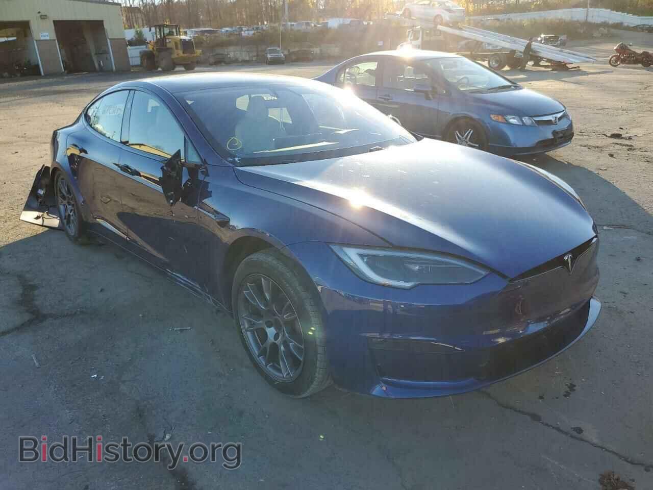 Фотография 5YJSA1E53NF475845 - TESLA MODEL S 2022