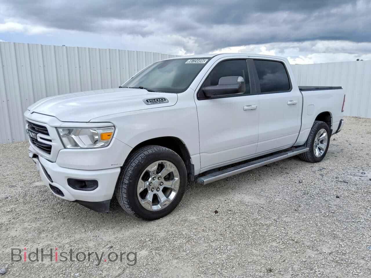 2019 RAM 1500 Big Horn/Lone Star (VIN 1C6RREFT3KN628269) — фото 1 из 14, Copart, повреждение: передняя часть