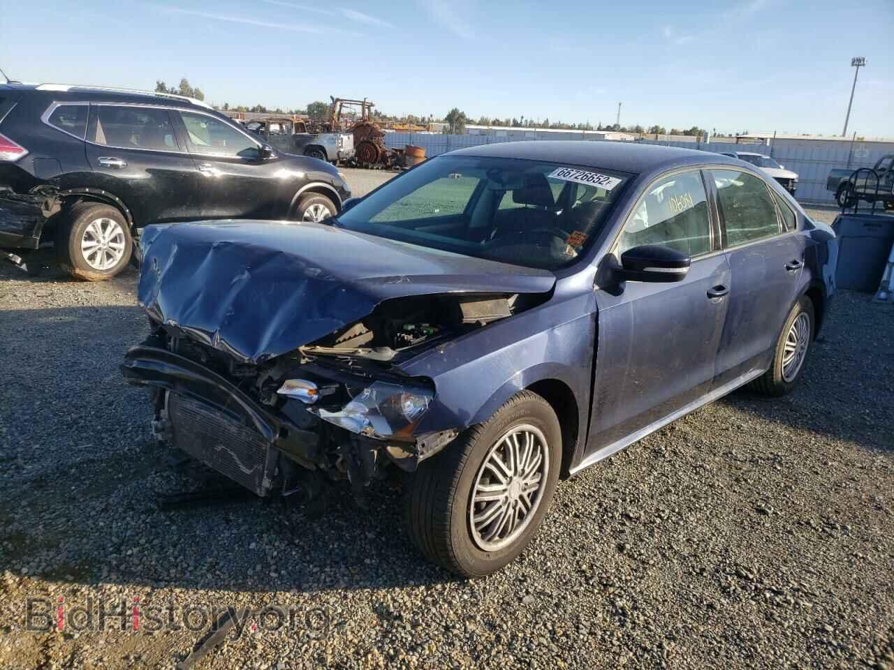 2015 VOLKSWAGEN PASSAT - VIN: 1VWAT7A33FC077737 - Фото 2