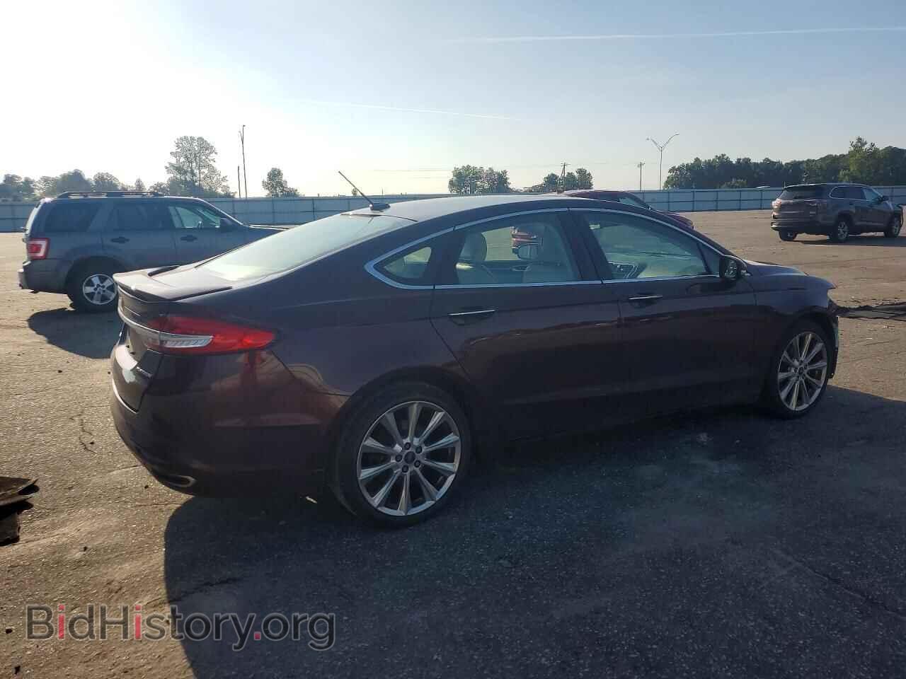 2017 FORD FUSION - VIN: 3FA6P0D90HR128738 - Фото 3