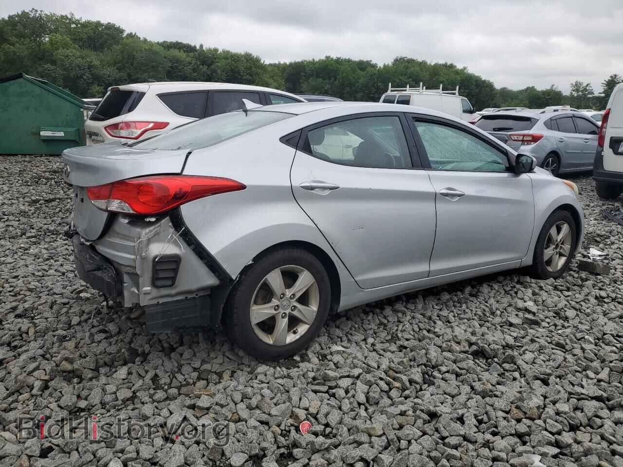 2011 HYUNDAI ELANTRA - VIN: 5NPDH4AEXBH002162 - Фото 3