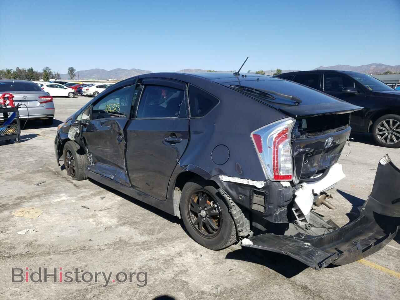 2013 TOYOTA PRIUS - VIN: JTDKN3DU8D5642628 - Фото 3