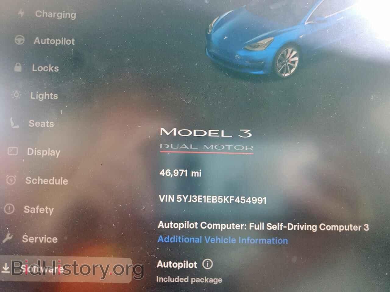 2019 TESLA MODEL 3 - VIN: 5YJ3E1EB5KF454991 - Photo 9