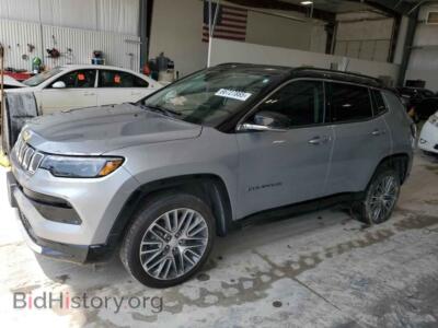 2022 Jeep COMPASS Limited, gray — VIN 3C4NJDCB8NT161875, Copart