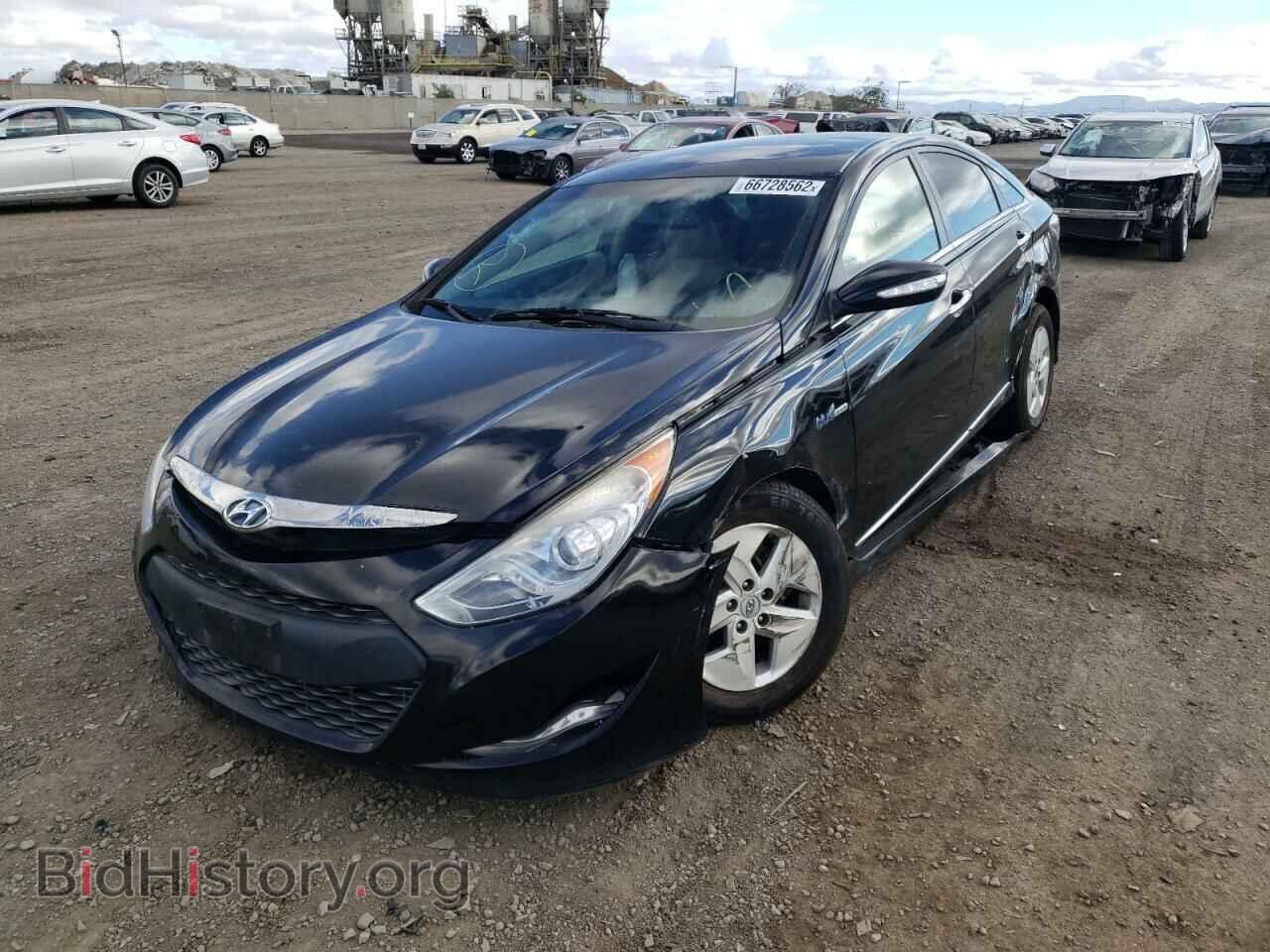 2012 HYUNDAI SONATA - VIN: KMHEC4A49CA045504 - Фото 2