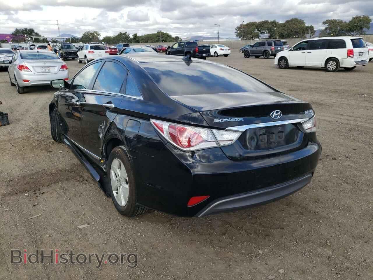 2012 HYUNDAI SONATA - VIN: KMHEC4A49CA045504 - Фото 3
