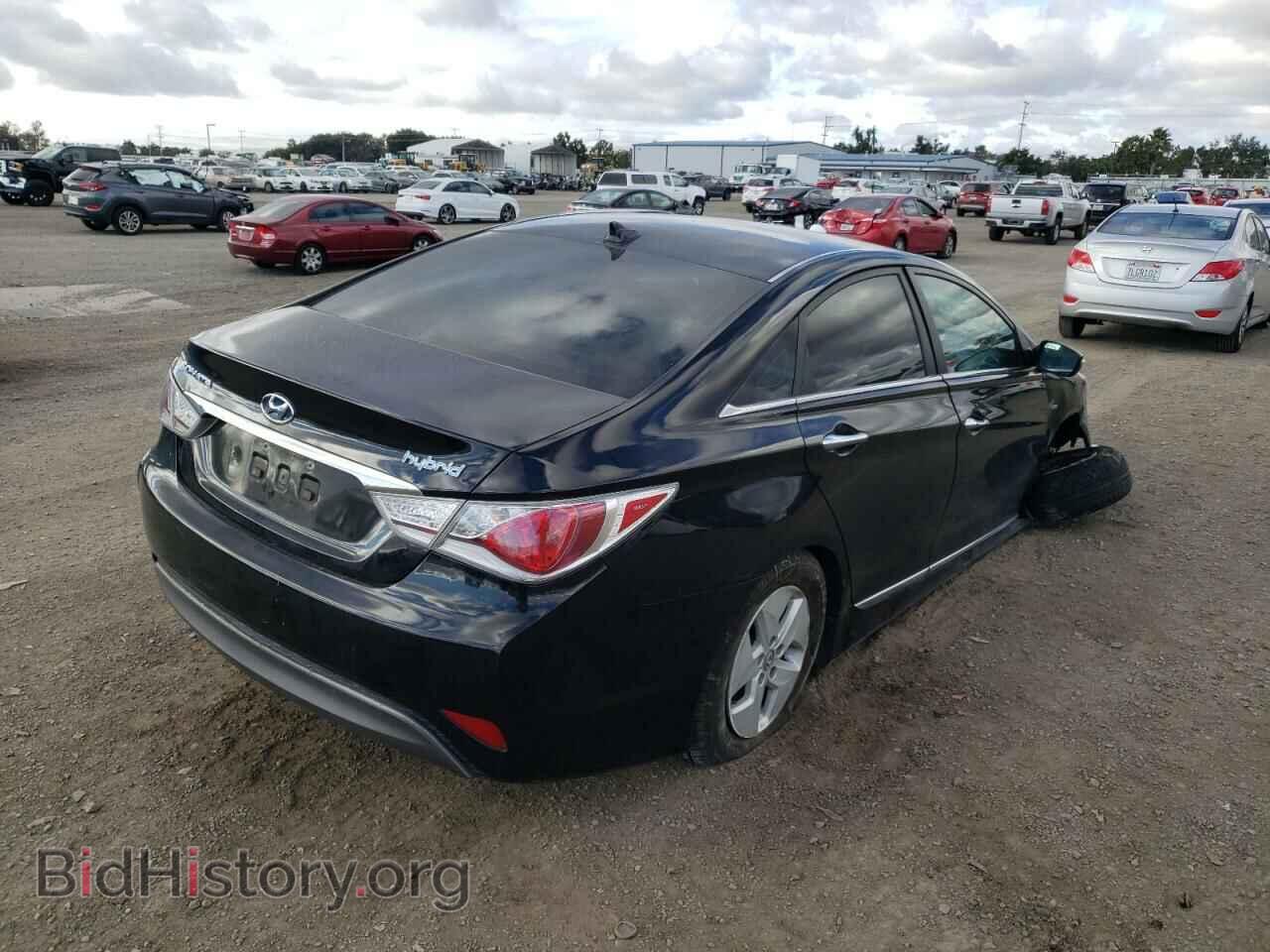 2012 HYUNDAI SONATA - VIN: KMHEC4A49CA045504 - Фото 4