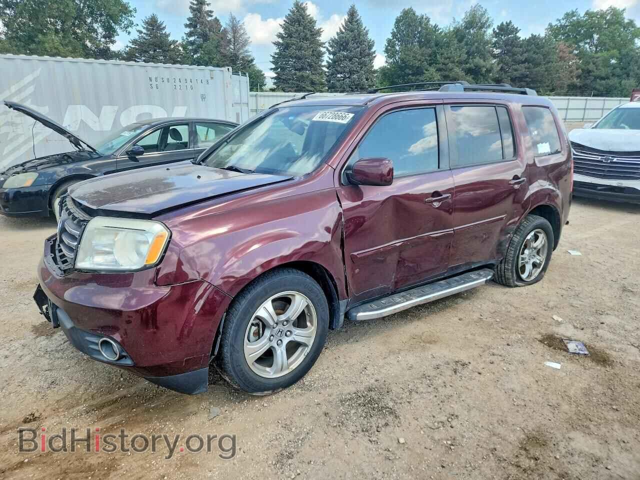 Фотография 5FNYF4H7XCB046919 - HONDA PILOT 2012