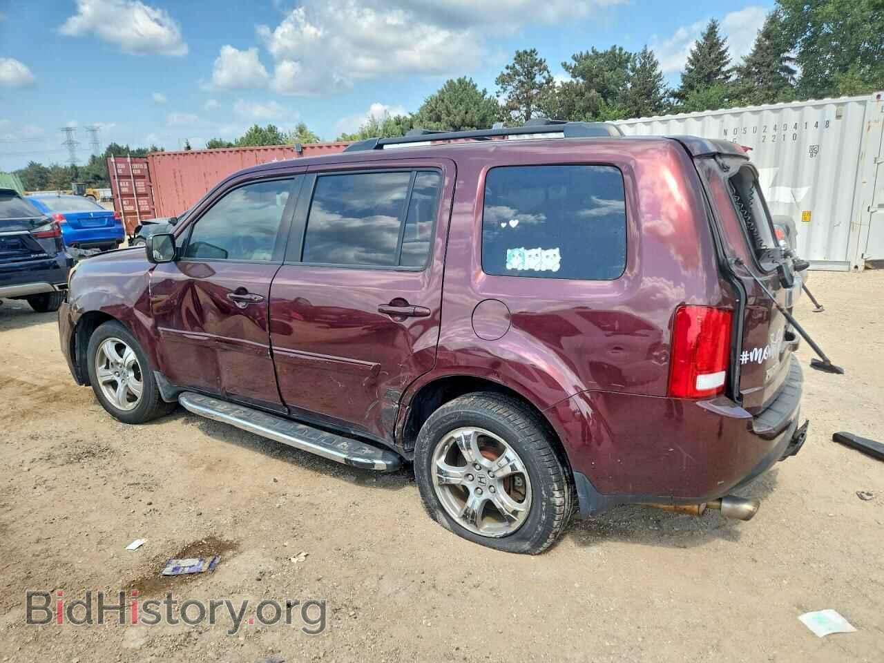 2012 HONDA PILOT - VIN: 5FNYF4H7XCB046919 - Фото 2
