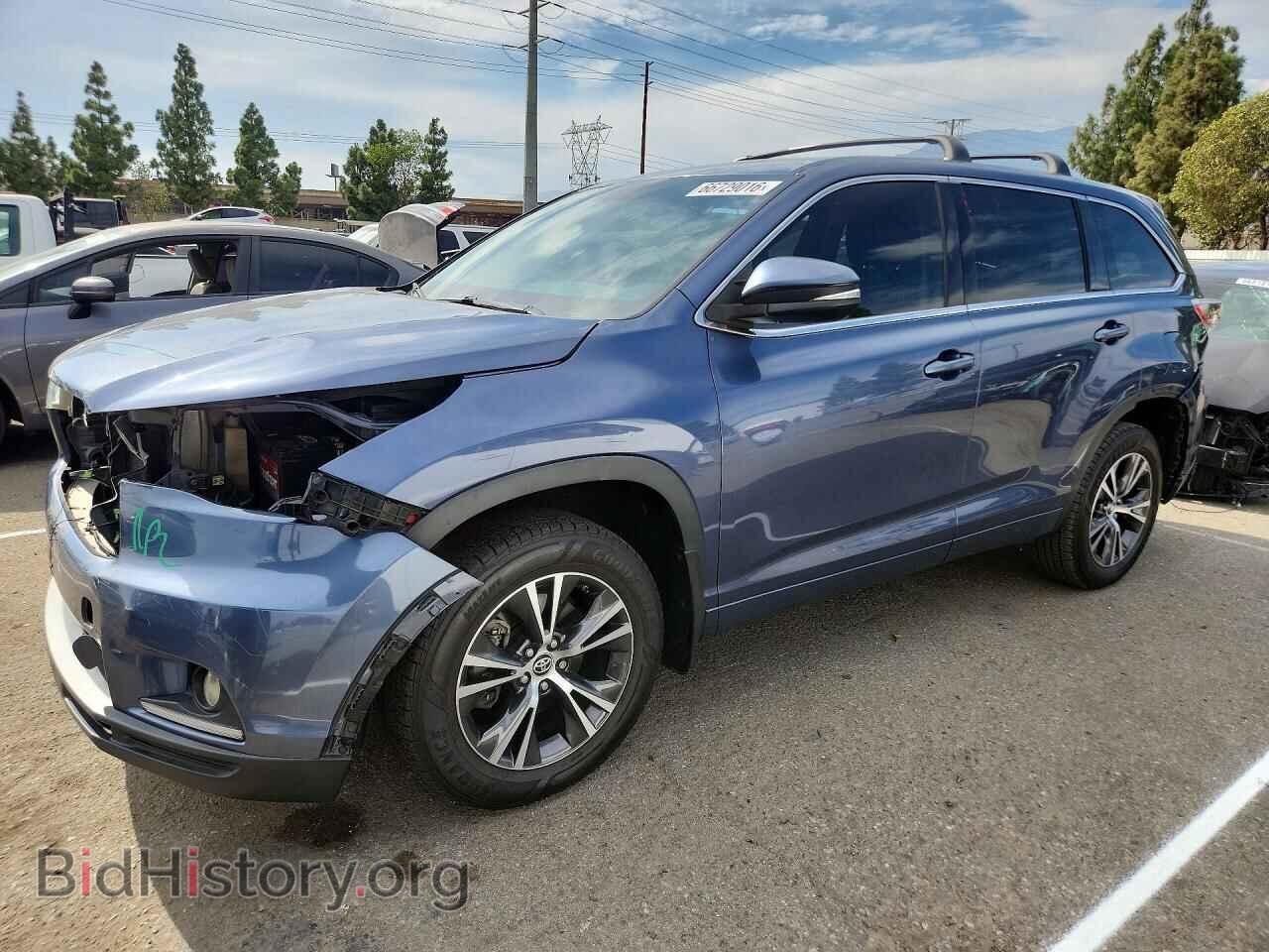 Фотография 5TDZKRFH3FS042896 - TOYOTA HIGHLANDER 2015