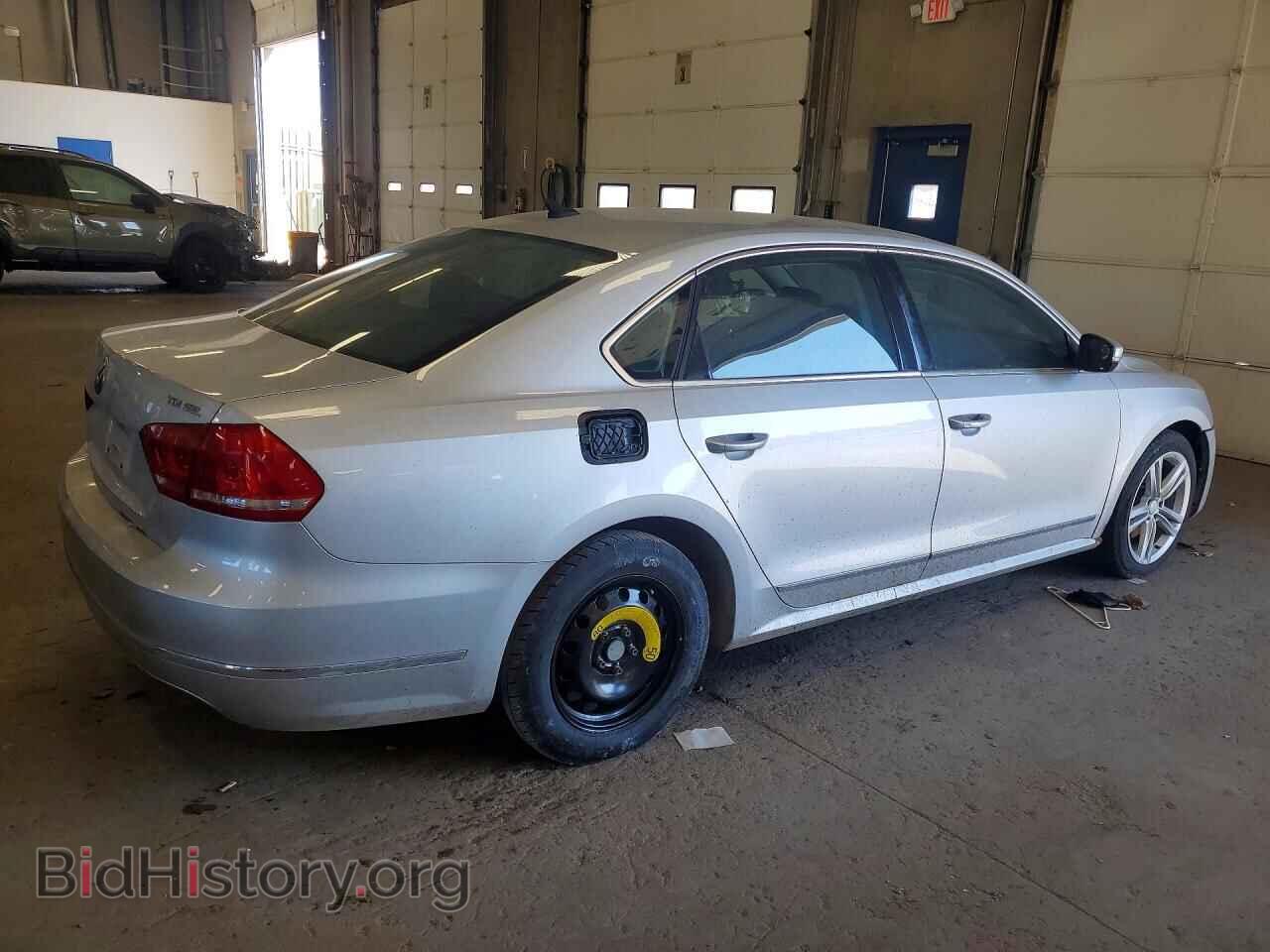 2013 VOLKSWAGEN PASSAT - VIN: 1VWCN7A32DC108220 - Photo 3