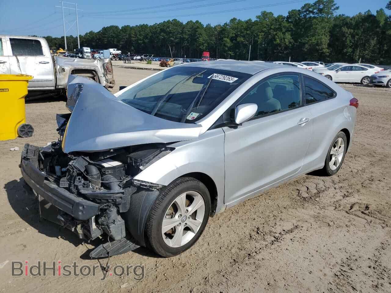 Photo KMHDH6AE6DU017337 - HYUNDAI ELANTRA 2013