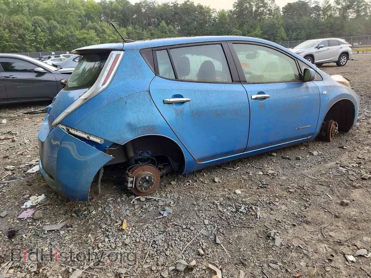 2012 NISSAN LEAF - VIN: JN1AZ0CP8CT017945 - Photo 3