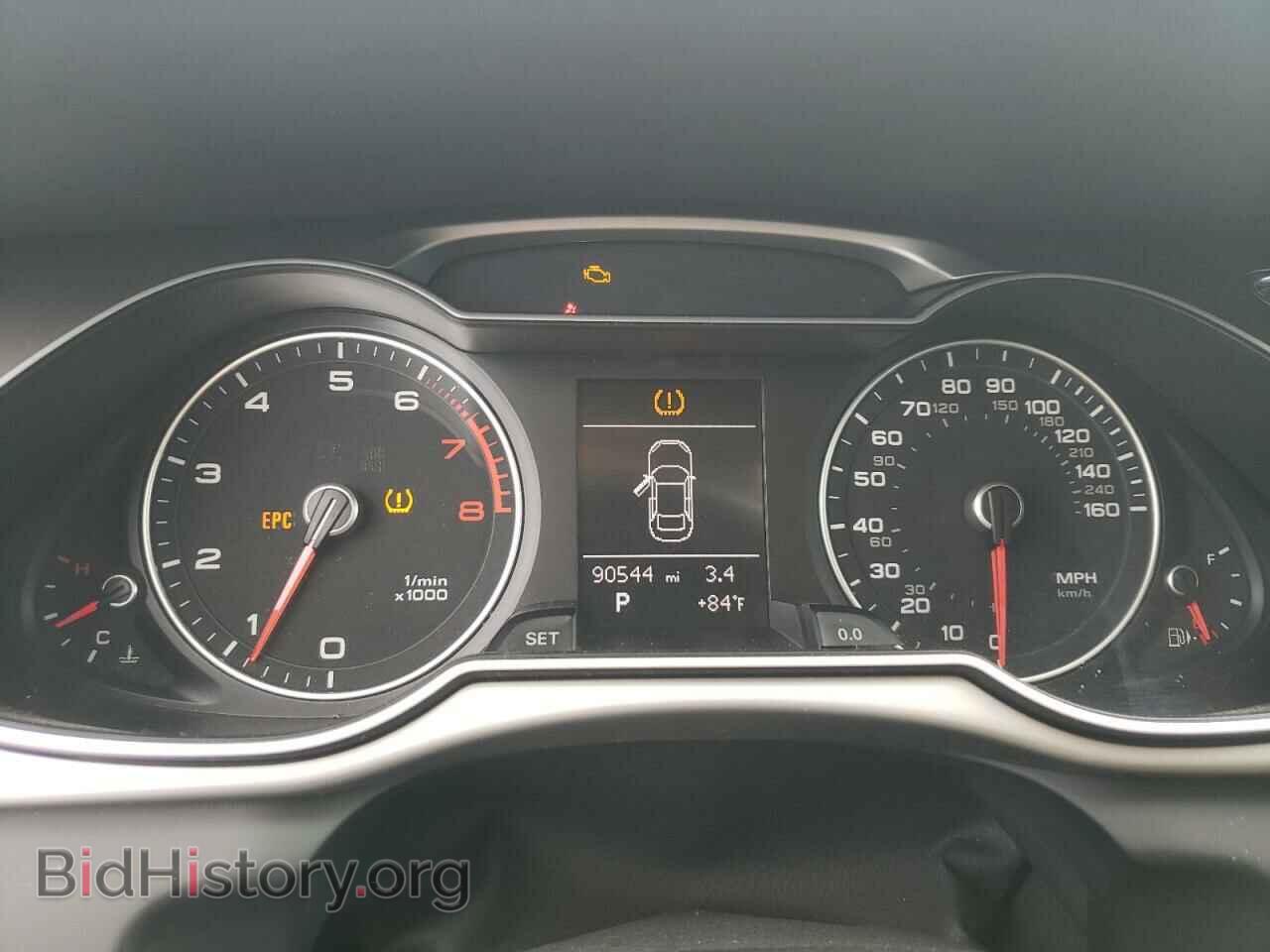 2014 AUDI A4 - VIN: WAUAFAFL4EN031592 - Фото 9