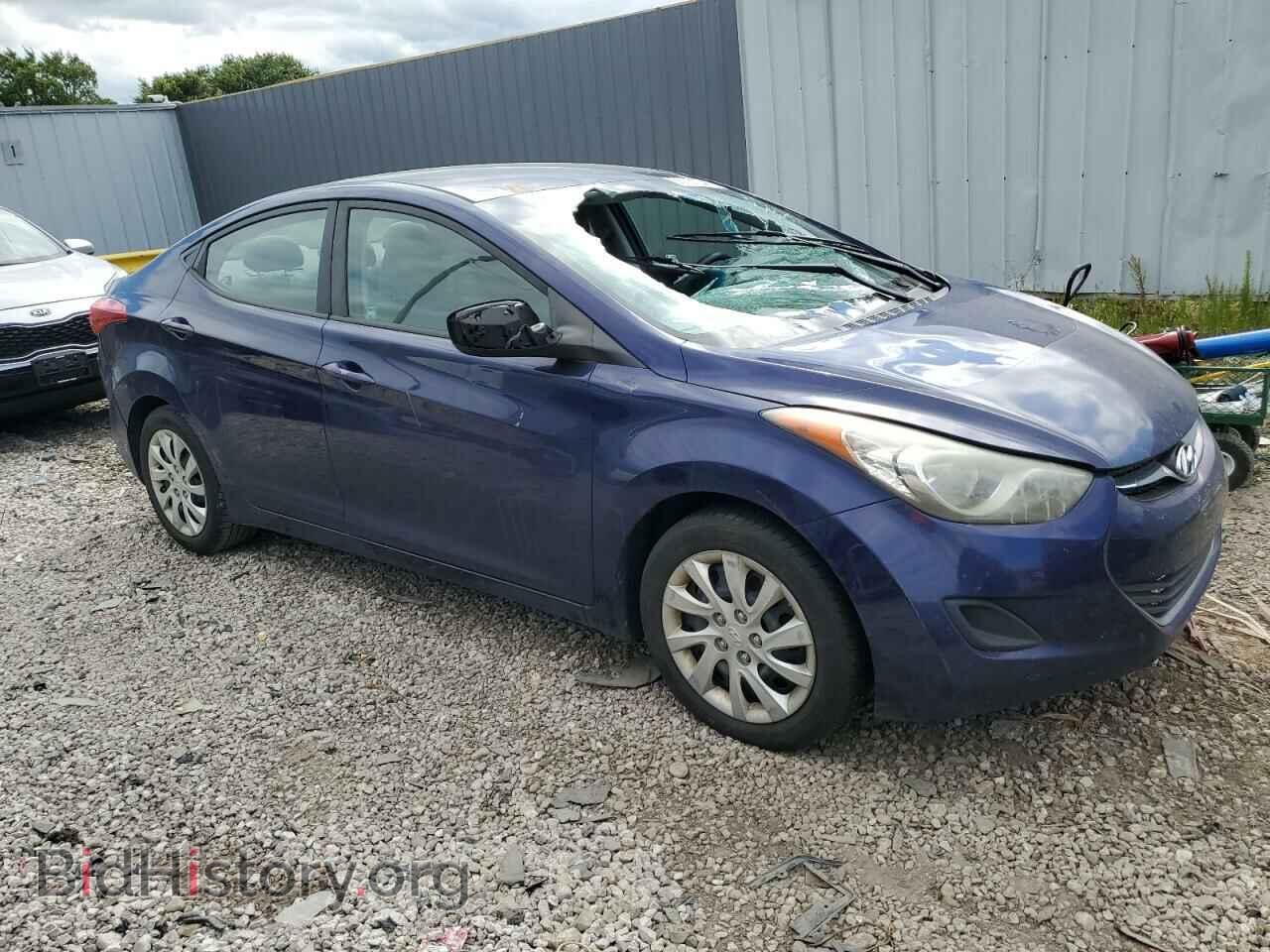 2012 HYUNDAI ELANTRA - VIN: 5NPDH4AEXCH069264 - Фото 4