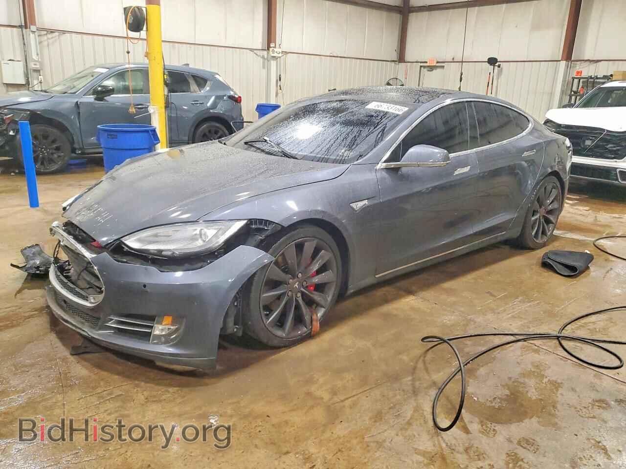 Photo 5YJSA1H25EFP63142 - TESLA MODEL S 2014