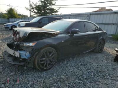 2014 Lexus IS 250, черный — VIN JTHCF1D2XE5013019, Copart