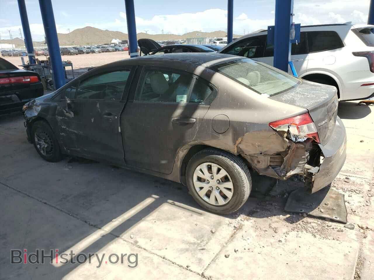 2012 HONDA CIVIC - VIN: 2HGFB2E51CH513649 - Фото 2