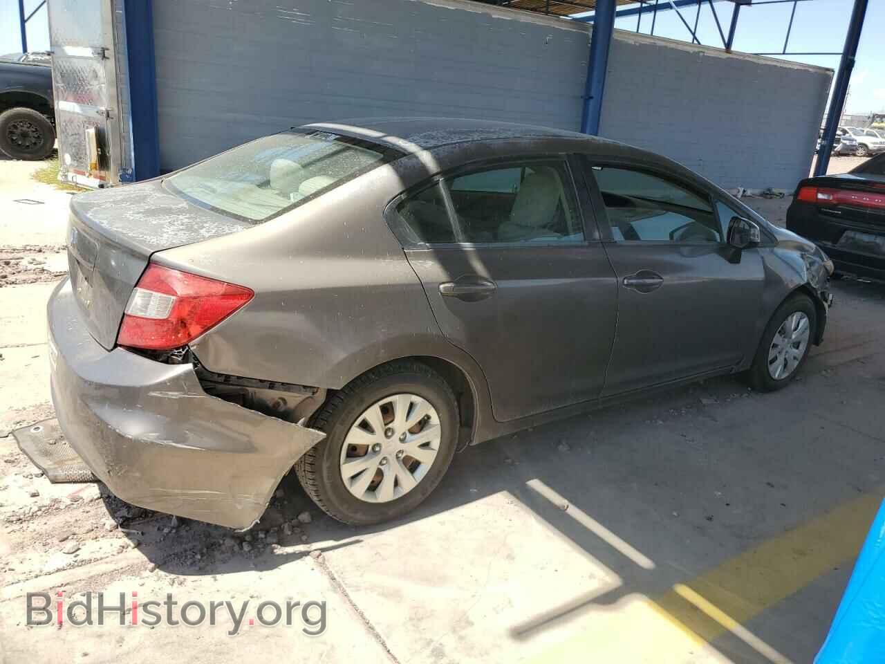 2012 HONDA CIVIC - VIN: 2HGFB2E51CH513649 - Фото 3