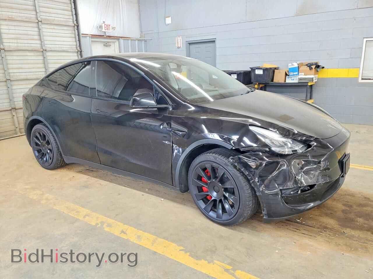 2021 TESLA MODEL Y - VIN: 5YJYGDEEXMF102696 - Фото 4