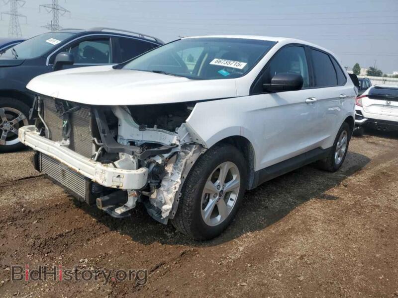 2018 Ford EDGE SE (VIN 2FMPK3G91JBC39552) — photo 1 of 13, Copart, damage: front end