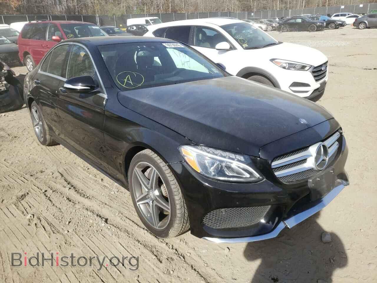 Photo 55SWF6GB9FU041464 - MERCEDES-BENZ C-CLASS 2015
