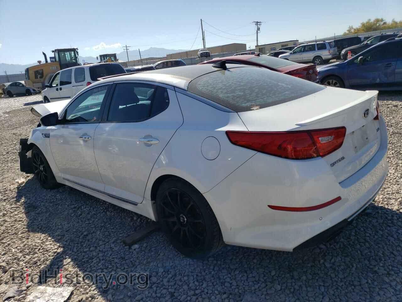 2015 KIA OPTIMA - VIN: 5XXGR4A65FG432167 - Фото 2