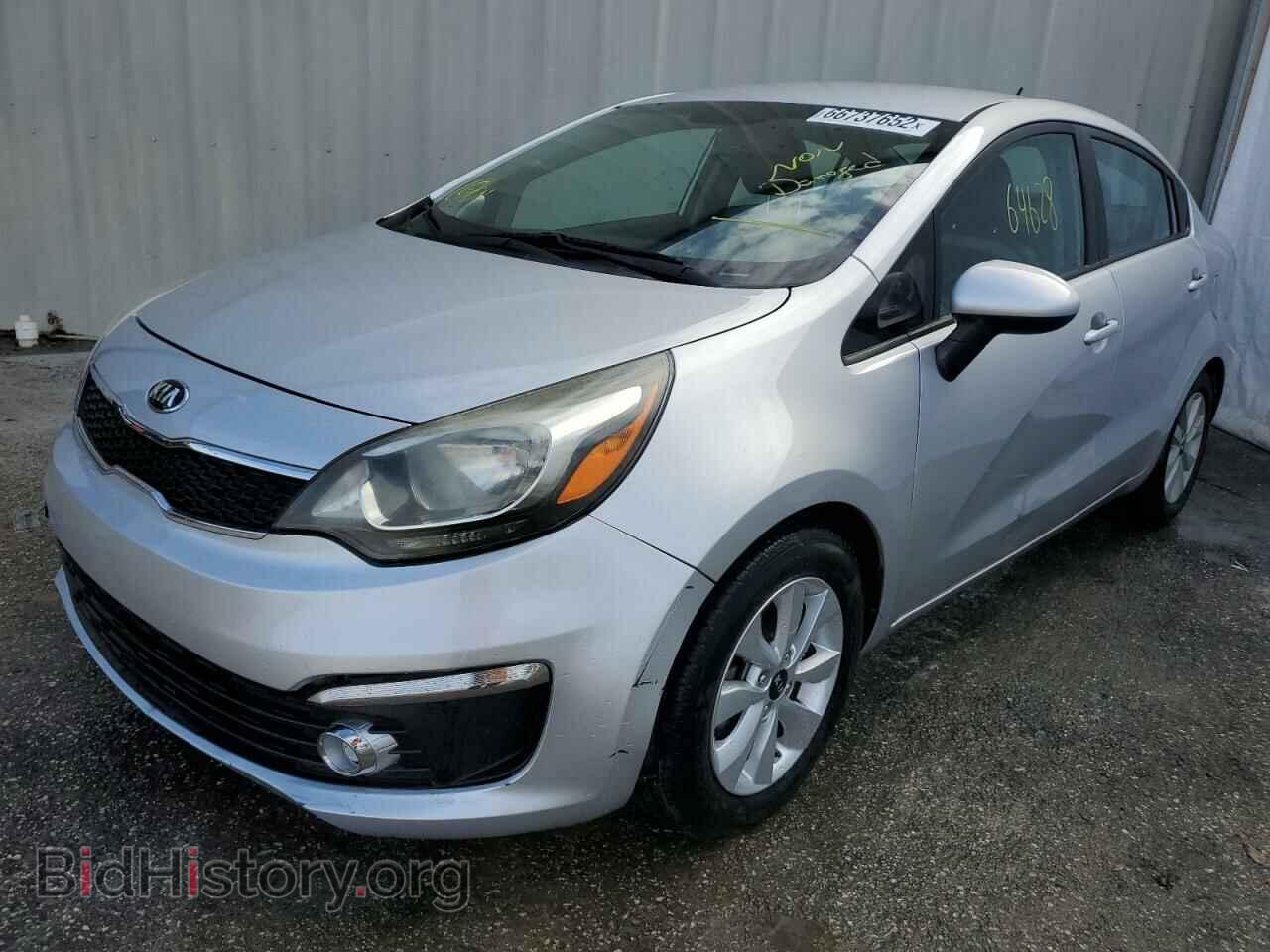 2016 KIA RIO - VIN: KNADN4A35G6626912 - Фото 2