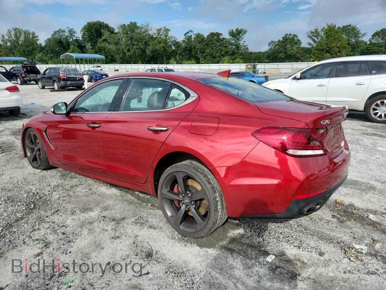 2019 GENESIS G70 - VIN: KMTG34LE0KU012988 - Фото 2