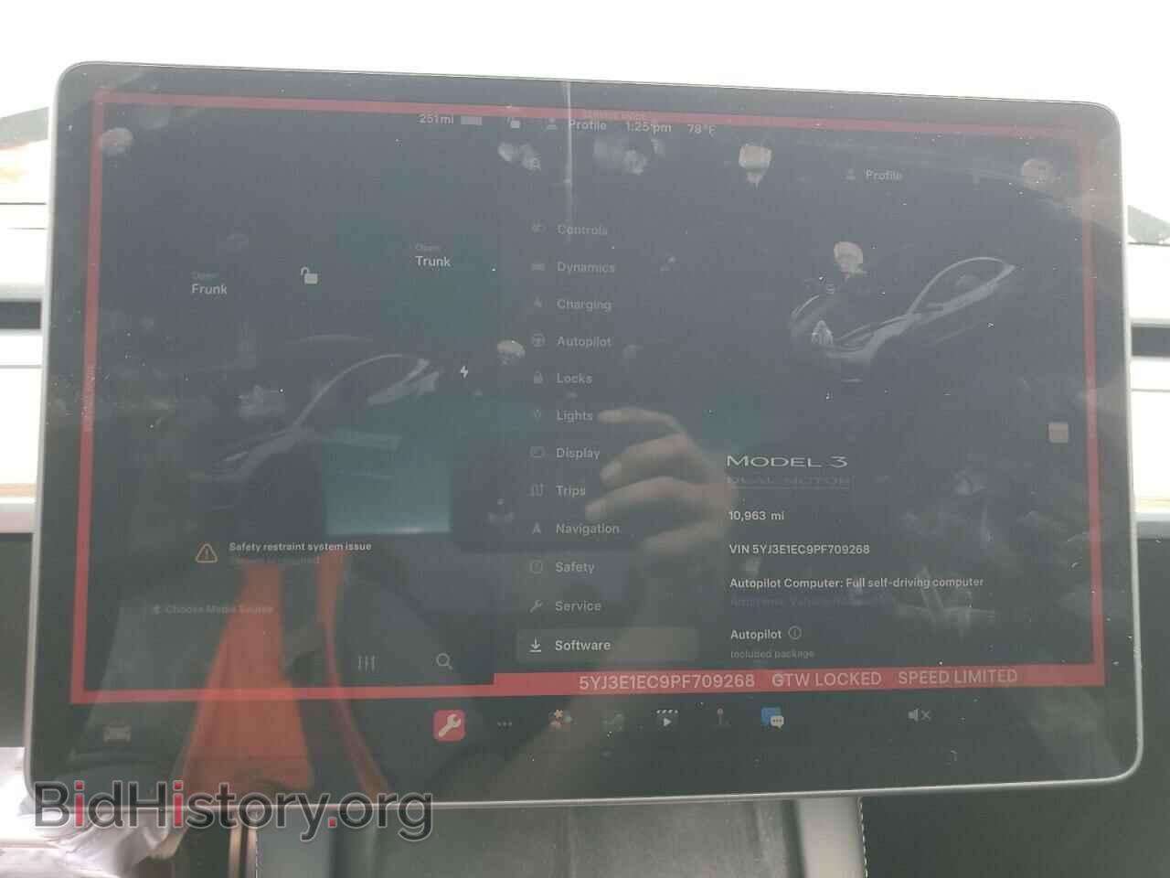 2023 TESLA MODEL 3 - VIN: 5YJ3E1EC9PF709268 - Фото 9