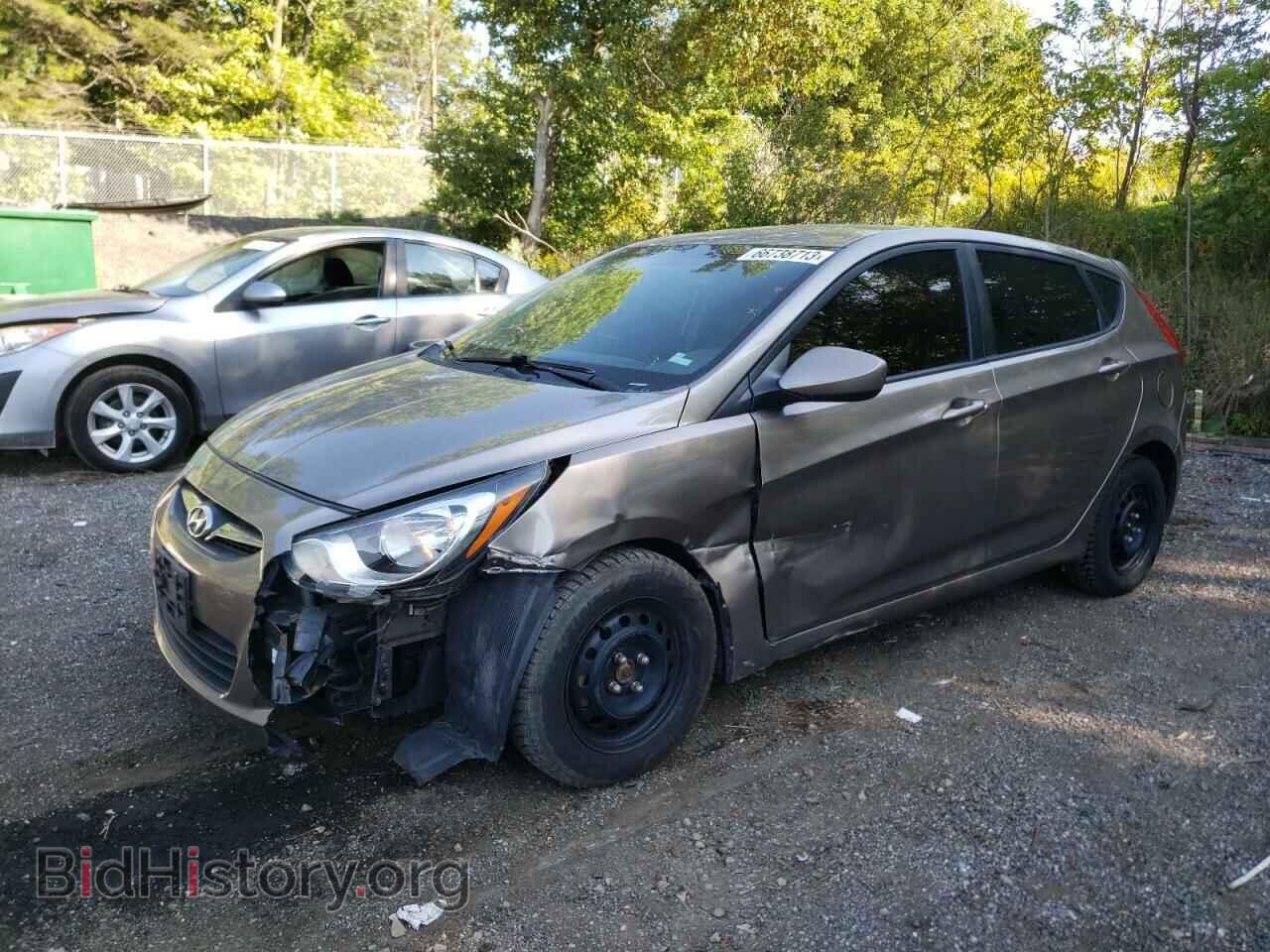 Photo KMHCT5AE2DU104480 - HYUNDAI ACCENT 2013
