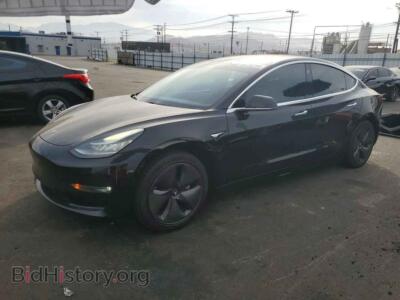 2018 Tesla MODEL 3, черный — VIN 5YJ3E1EA0JF012593, Copart