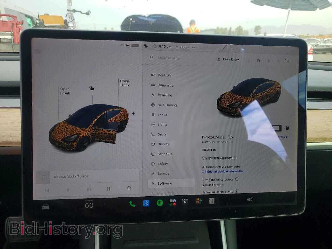 2018 TESLA MODEL 3 - VIN: 5YJ3E1EA0JF012593 - Фото 9