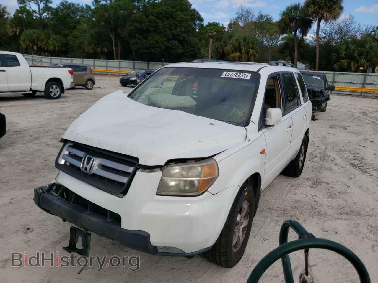 2007 HONDA PILOT - VIN: 5FNYF285X7B003853 - Фото 2