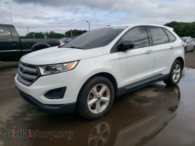 2016 Ford EDGE SE, white — VIN 2FMPK4G91GBC12933, Copart
