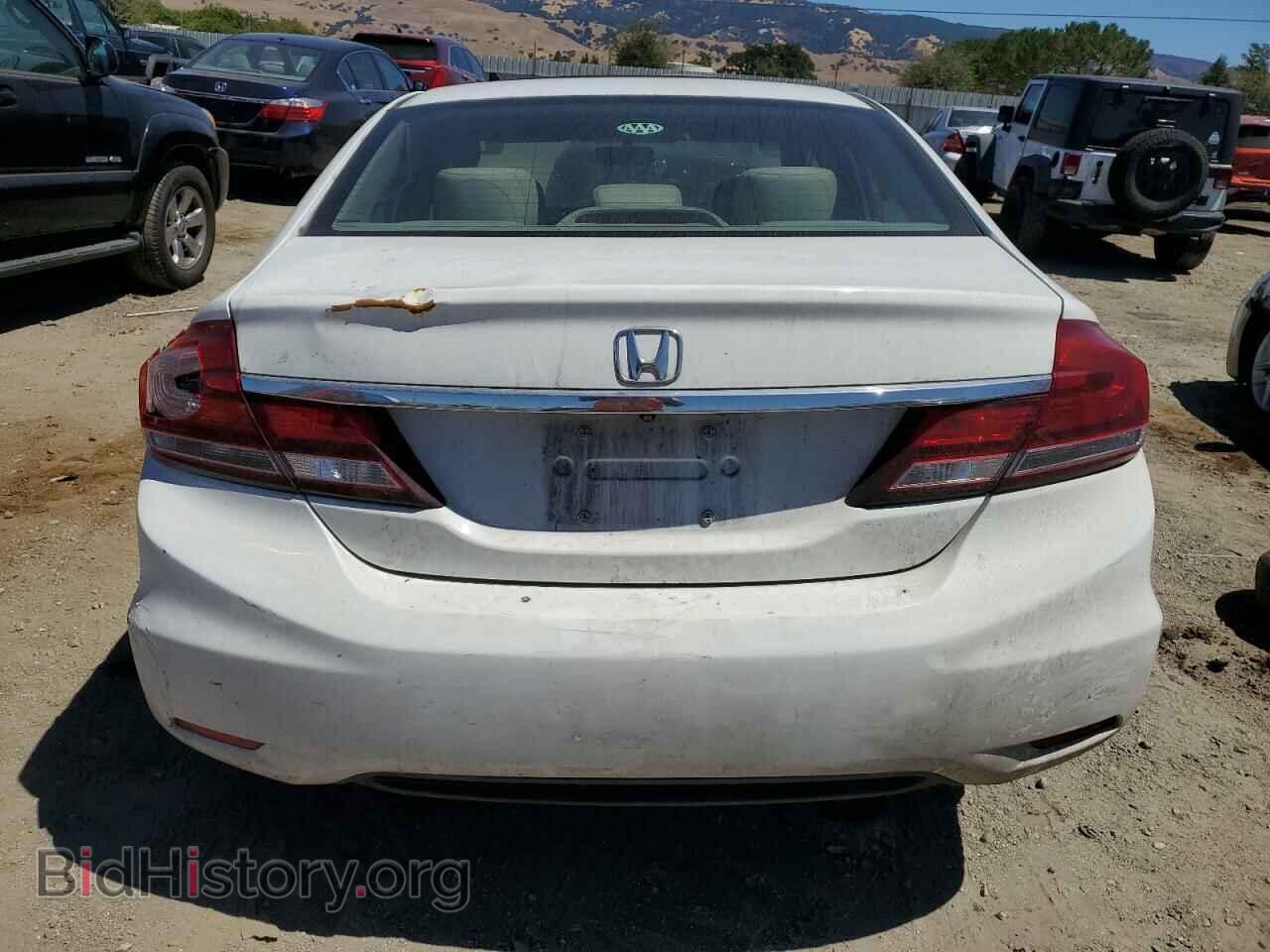 2013 HONDA CIVIC - VIN: 19XFB2F89DE254896 - Фото 6